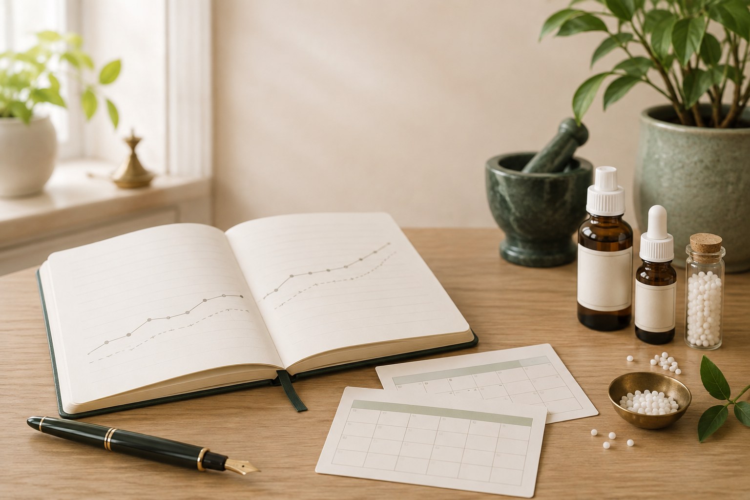 Follow-up consultation case notes and pen